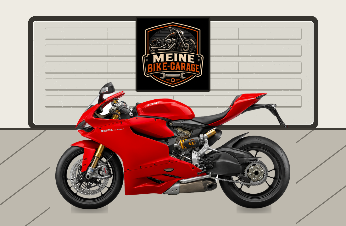 Motorradillustration für Ducati 1199 Panigale