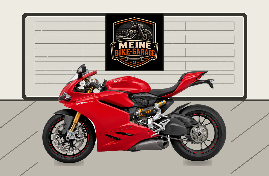 Motorradillustration für Ducati 1299 Panigale S
