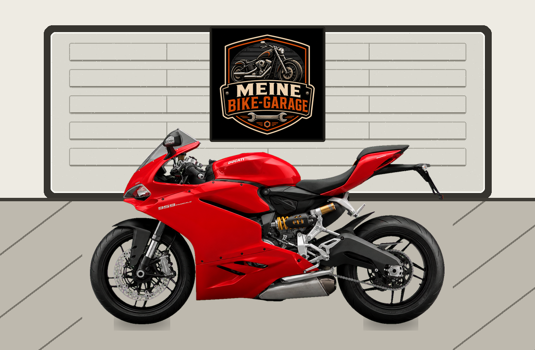 Motorradillustration für Ducati 959 Panigale