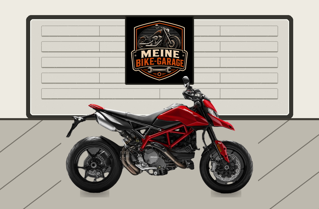 Motorradillustration für Ducati Hypermotard 950 SP