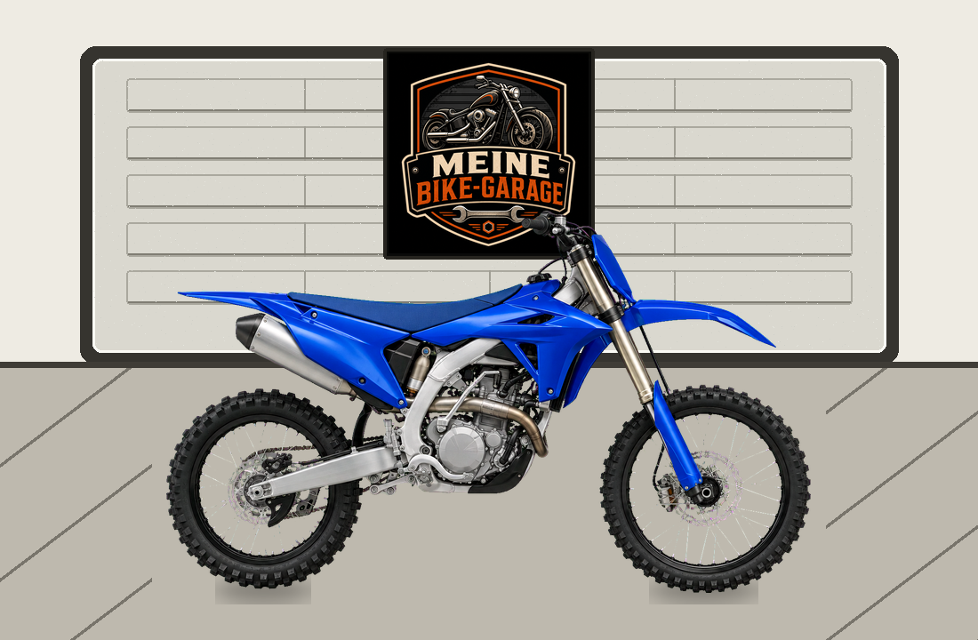 Motorradillustration für Fantic XX 125
