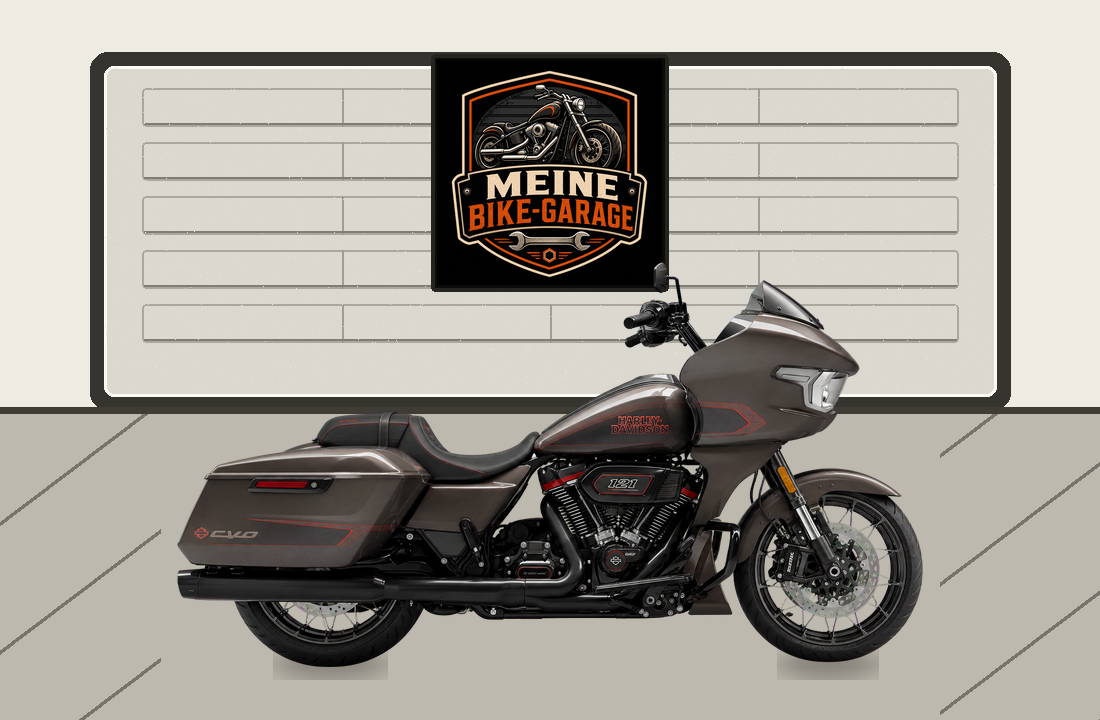 Motorradillustration für Harley-Davidson CVO Road Glide