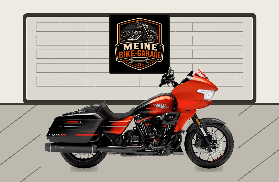 Motorradillustration für Harley-Davidson CVO Road Glide ST