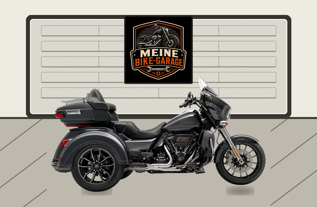 Motorradillustration für Harley-Davidson CVO Street Glide 3 Limited