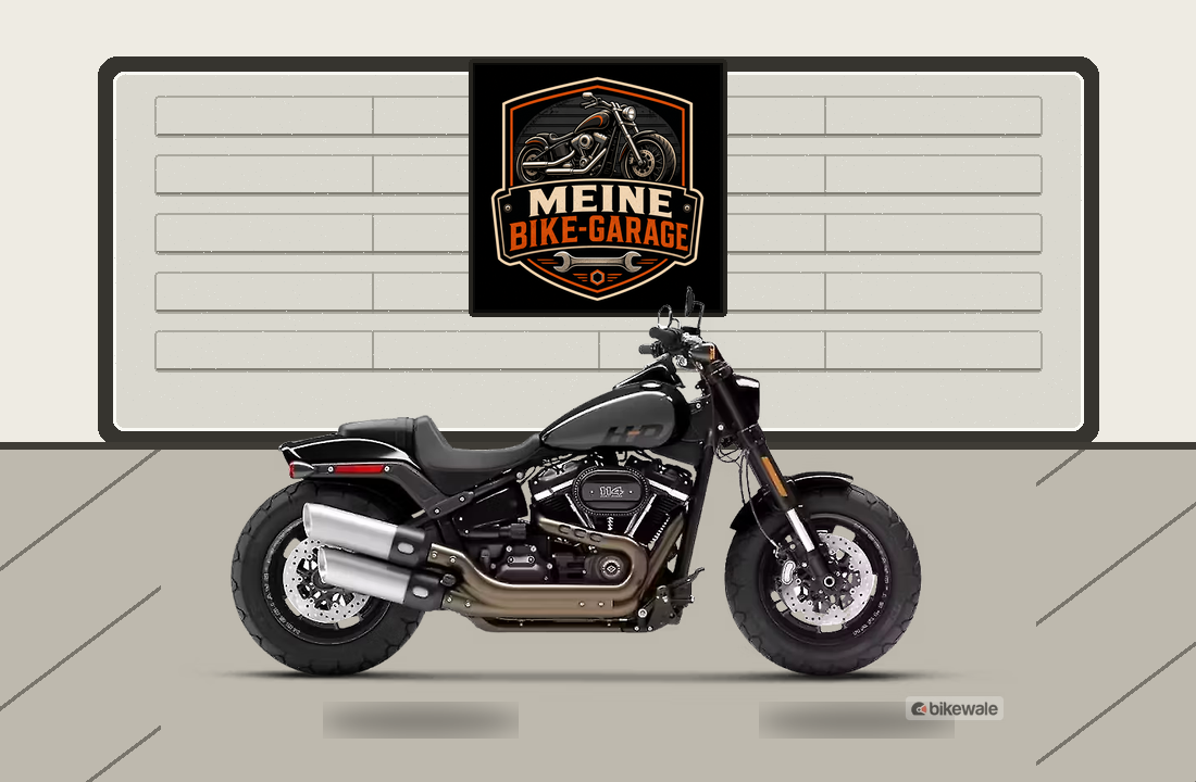 Motorradillustration für Harley-Davidson Fat Bob 114