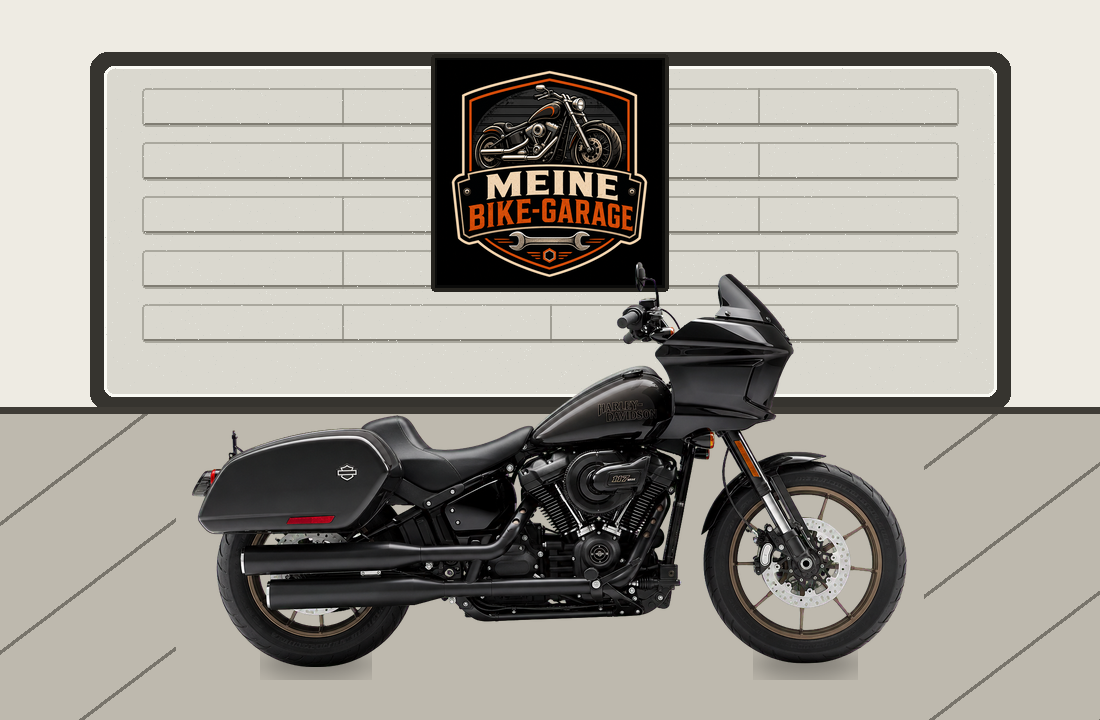 Motorradillustration für Harley-Davidson Low Rider ST