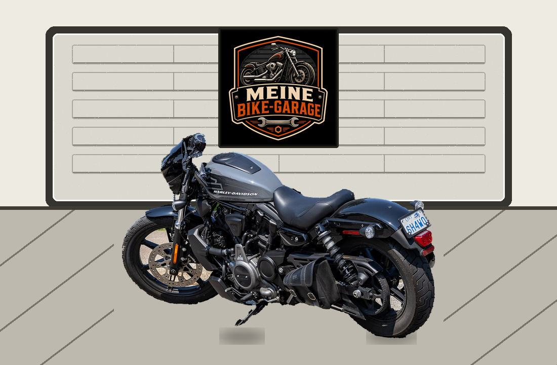 Motorradillustration für Harley-Davidson Nightster
