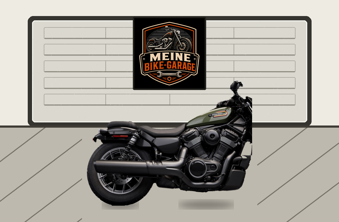 Motorradillustration für Harley-Davidson Nightster Special