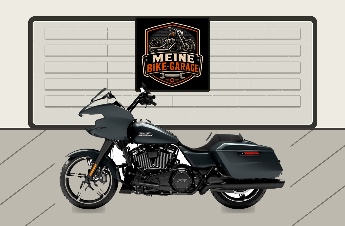 Motorradillustration für Harley-Davidson Sport Glide