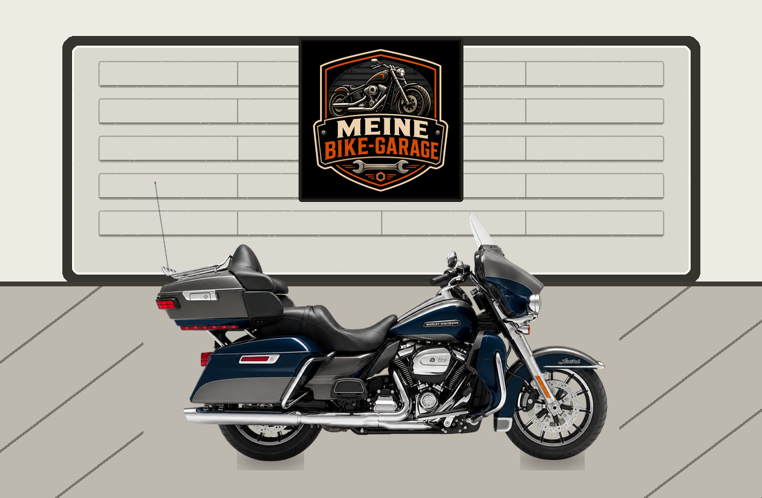 Motorradillustration für Harley-Davidson Ultra Limited