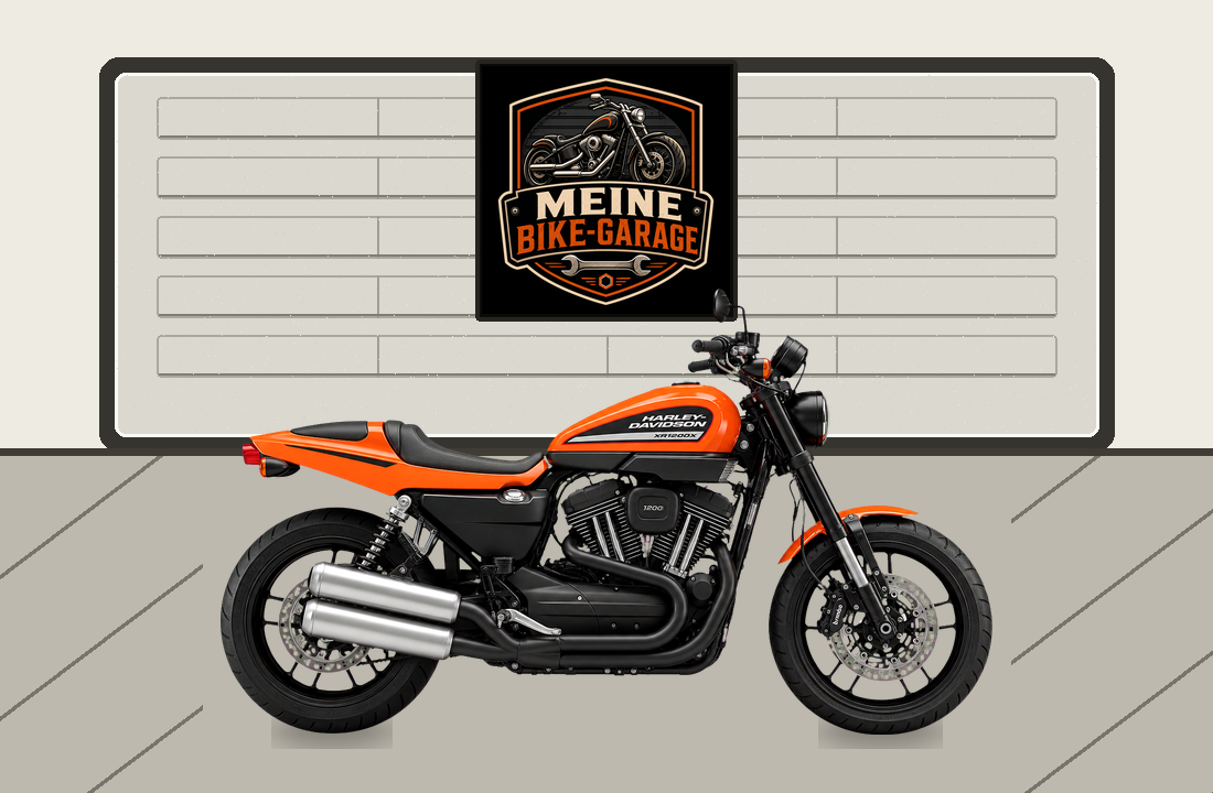 Motorradillustration für Harley-Davidson XR1200X