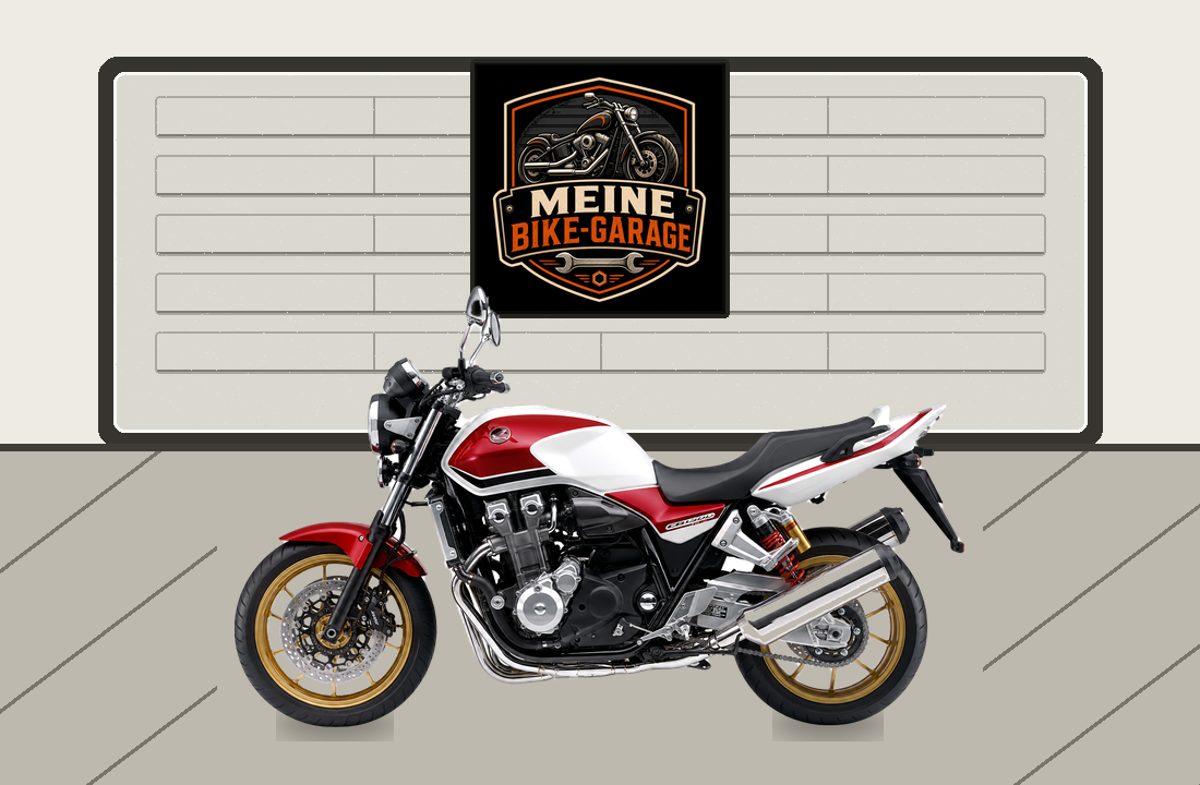 Motorradillustration für Honda CB1300 Super Four