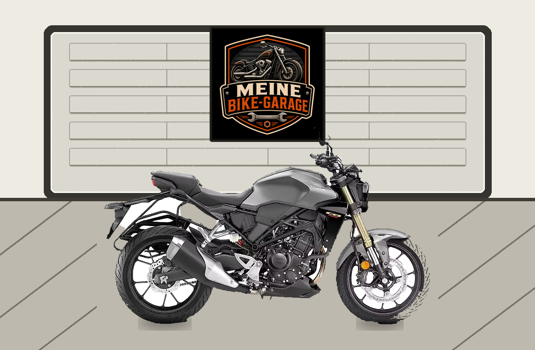 Motorradillustration für Honda CB300R