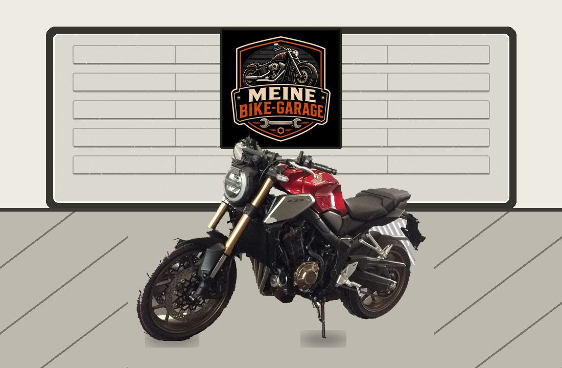 Motorradillustration für Honda CB650R