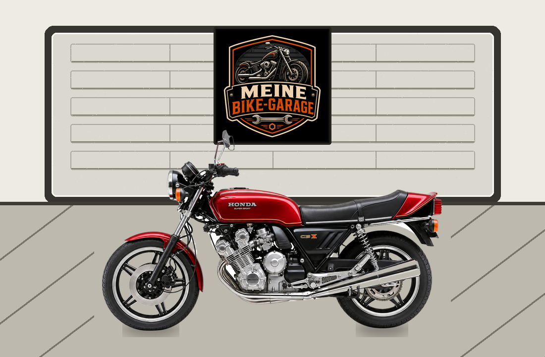 Motorradillustration für Honda CBX1000