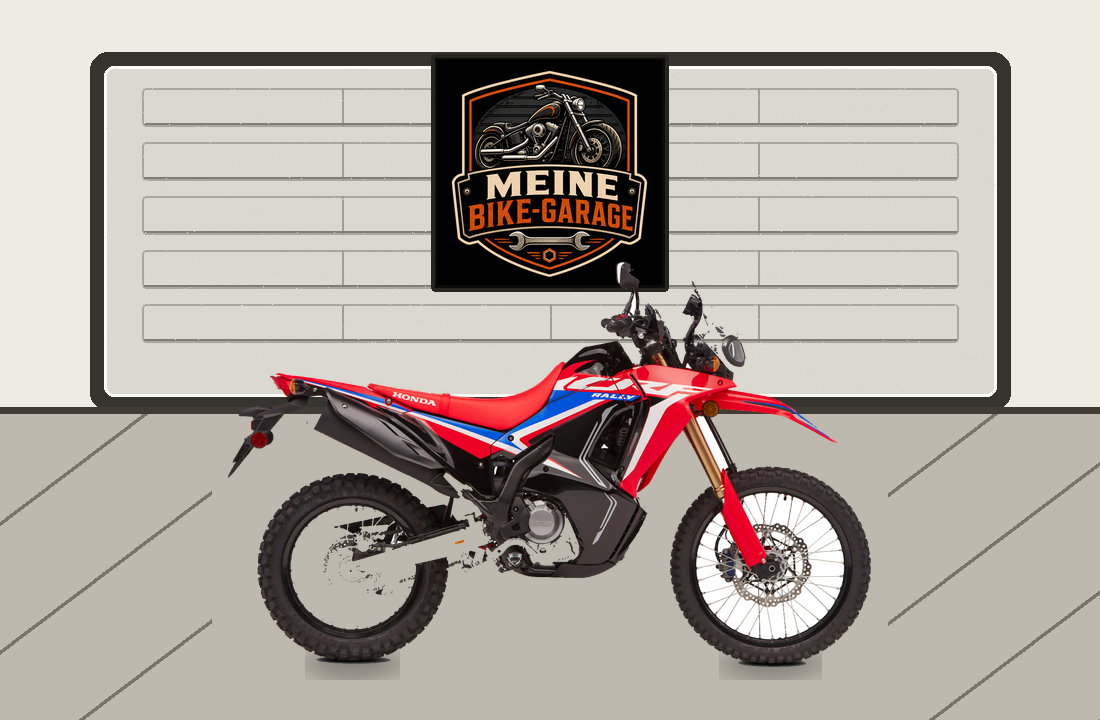 Motorradillustration für Honda CRF300L