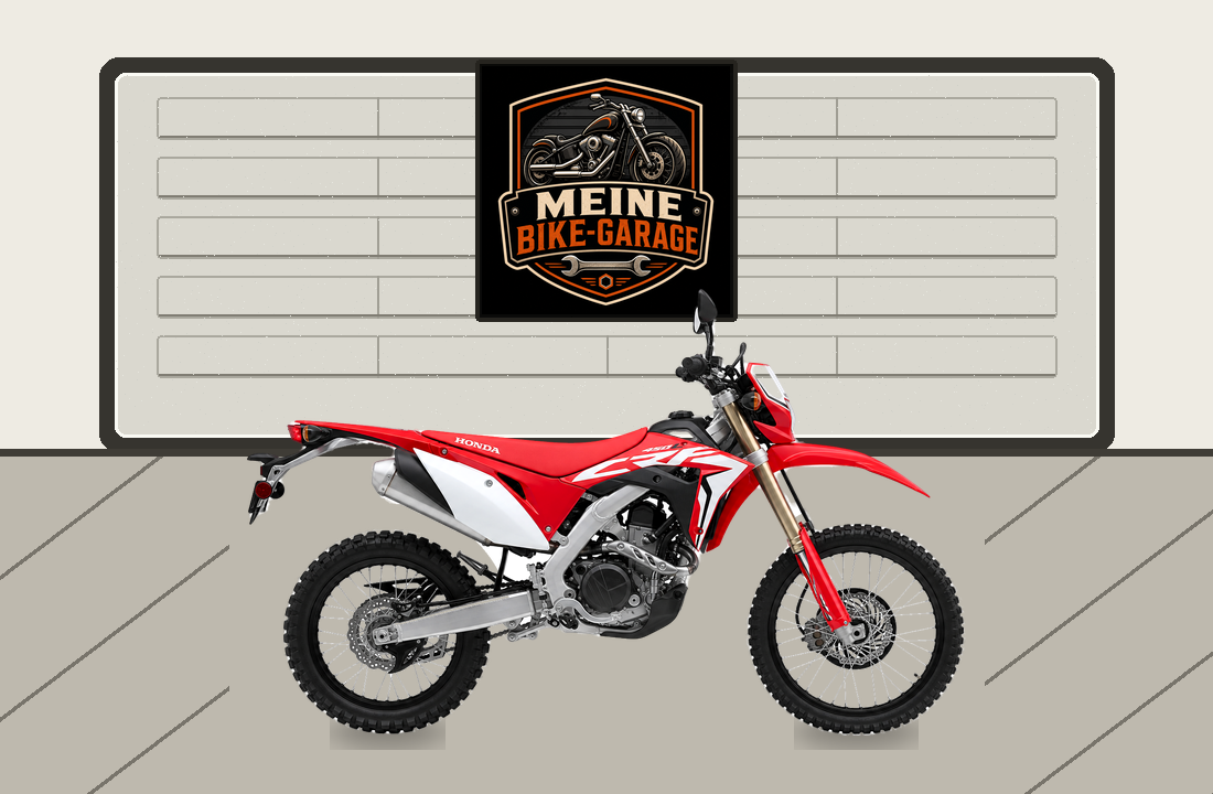 Motorradillustration für Honda CRF450L