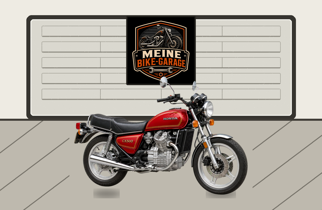 Motorradillustration für Honda CX500