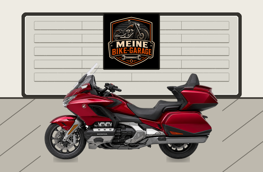 Motorradillustration für Honda GL1800 Gold Wing