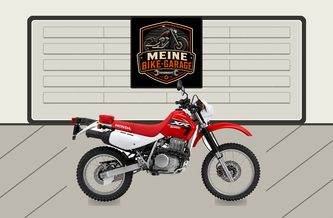 Motorradillustration für Honda XR650L
