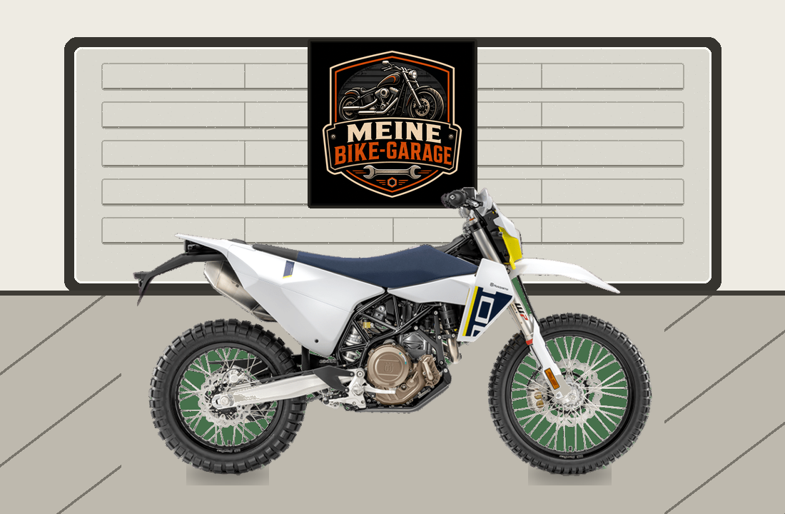 Motorradillustration für Husqvarna 701 Enduro