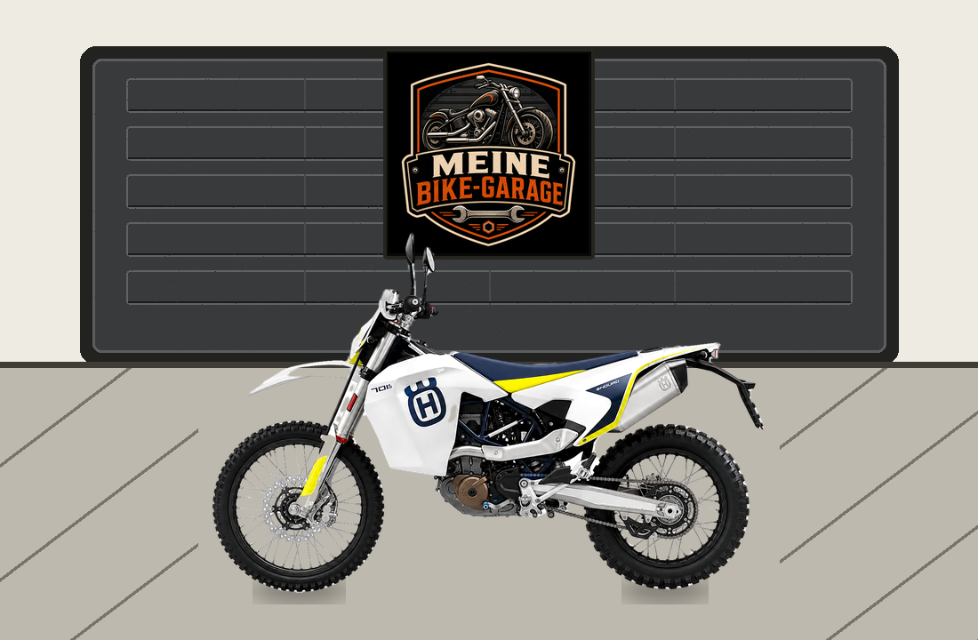 Motorradillustration für Husqvarna 701 Enduro LR