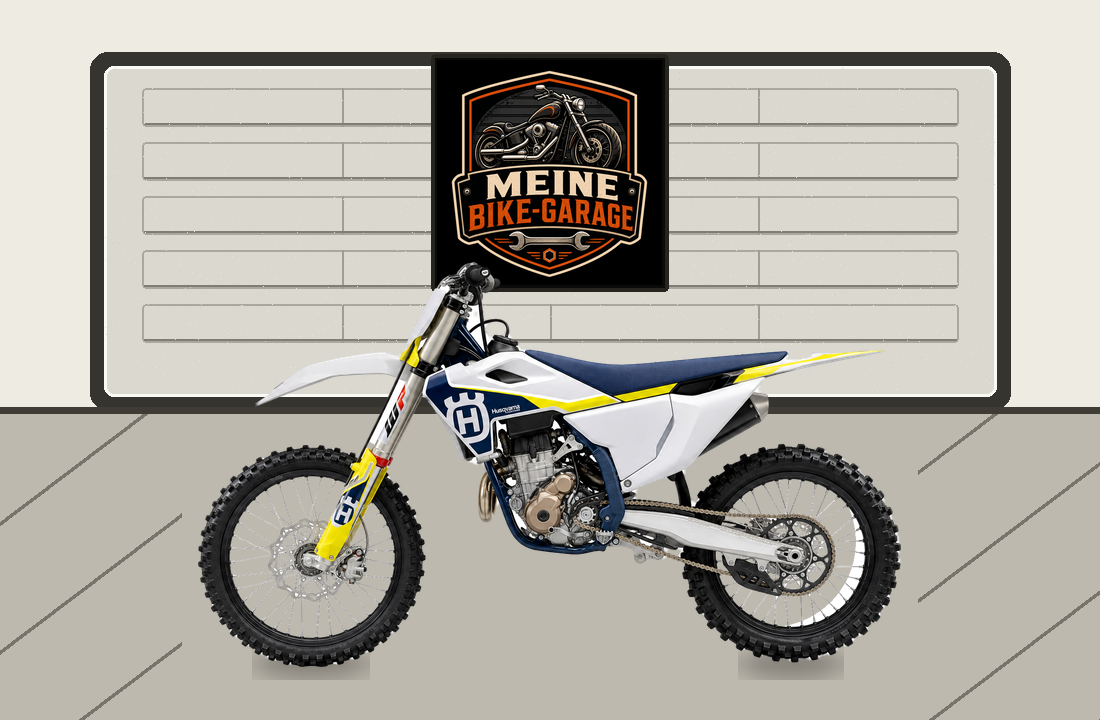 Motorradillustration für Husqvarna FC 250
