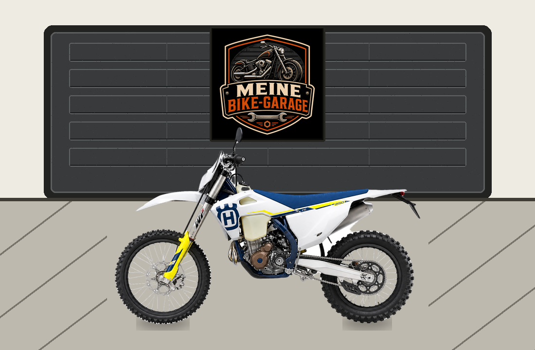 Motorradillustration für Husqvarna FE 250