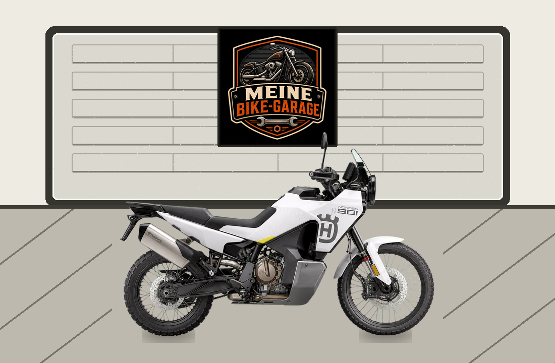 Motorradillustration für Husqvarna Norden 901