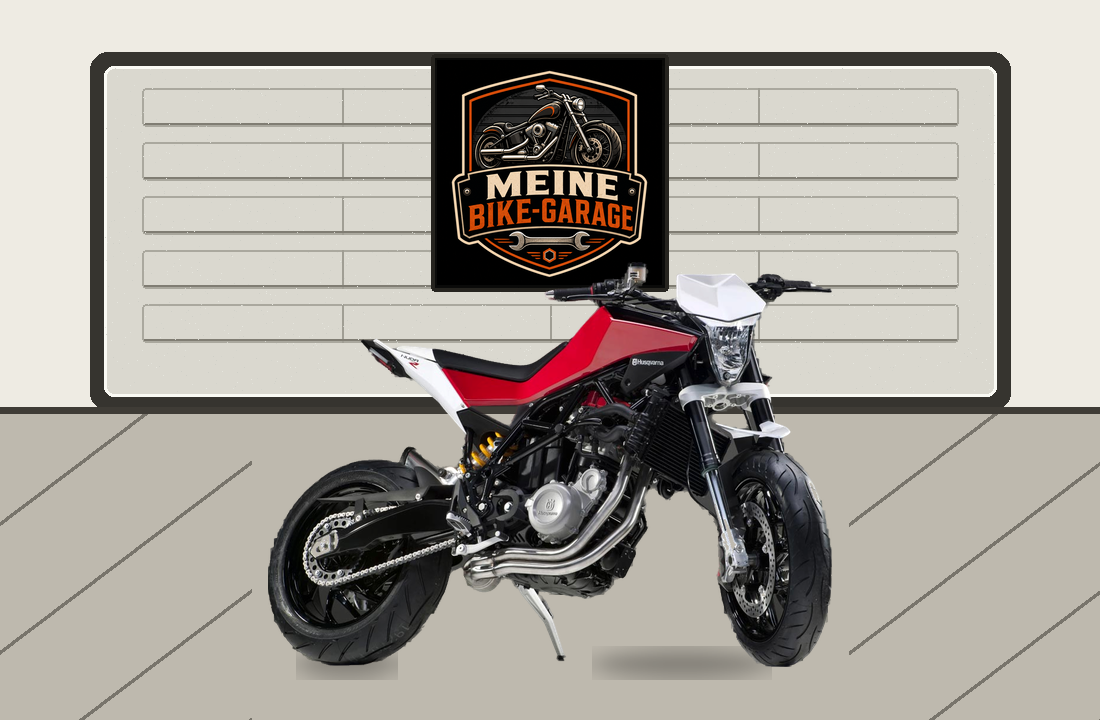 Motorradillustration für Husqvarna Nuda 900 R