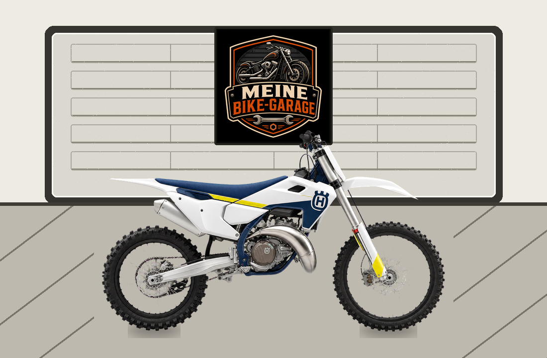 Motorradillustration für Husqvarna TC 250