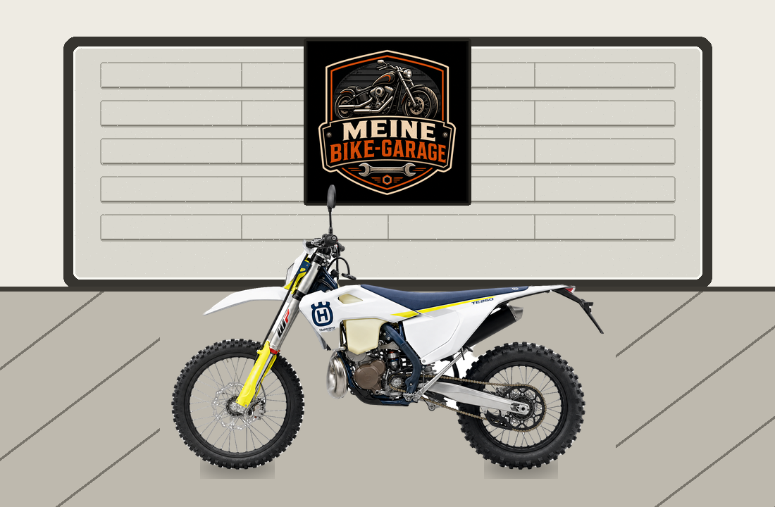 Motorradillustration für Husqvarna TE 250