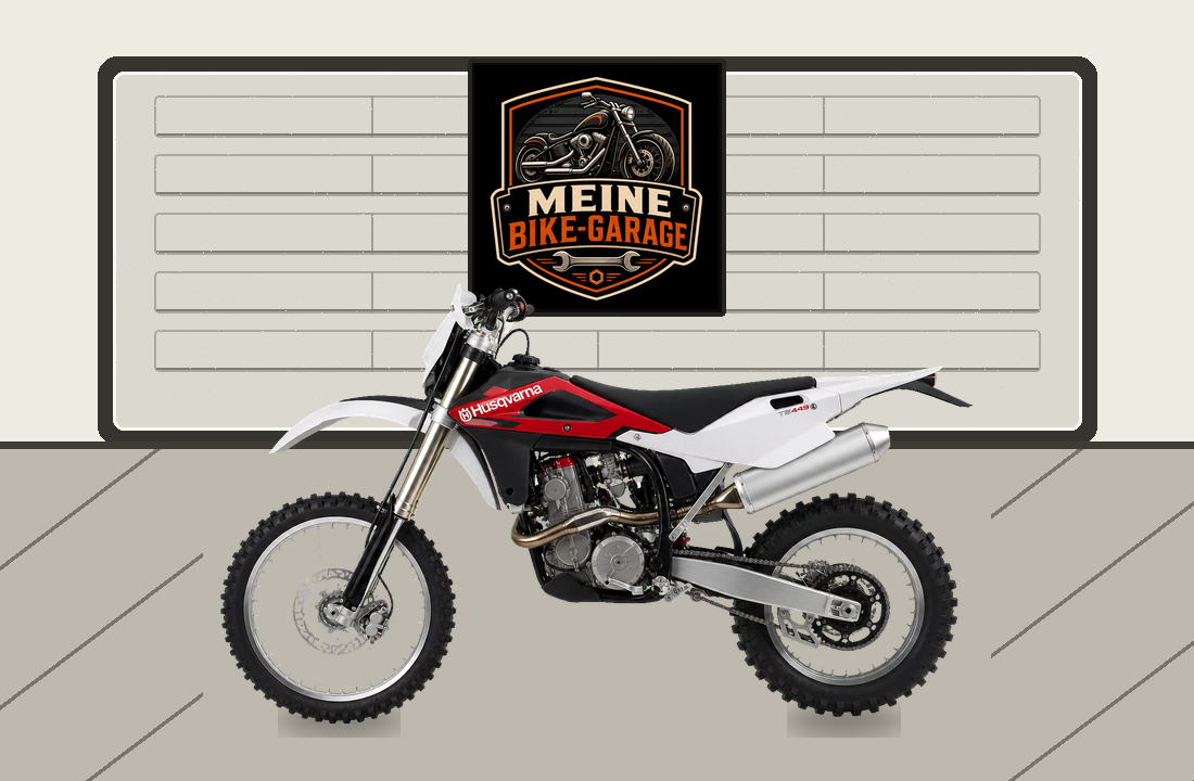 Motorradillustration für Husqvarna TE 449