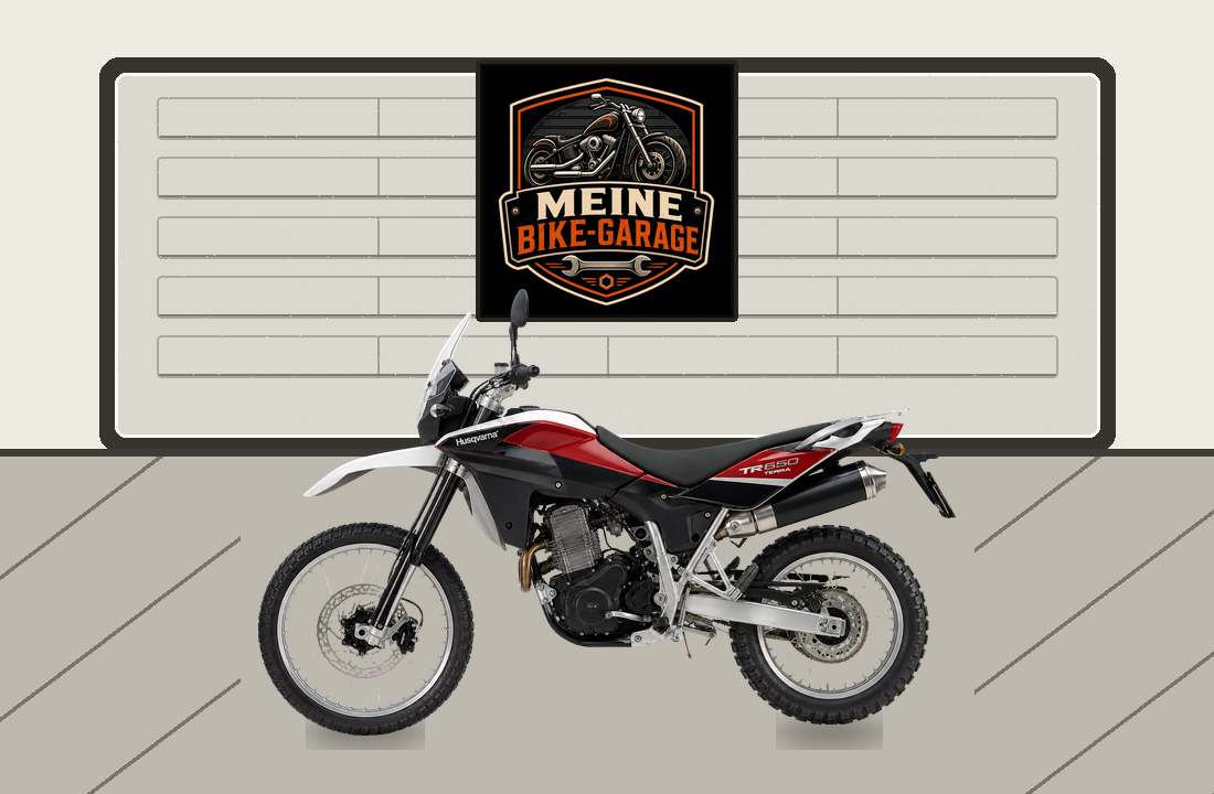 Motorradillustration für Husqvarna TR 650 Terra