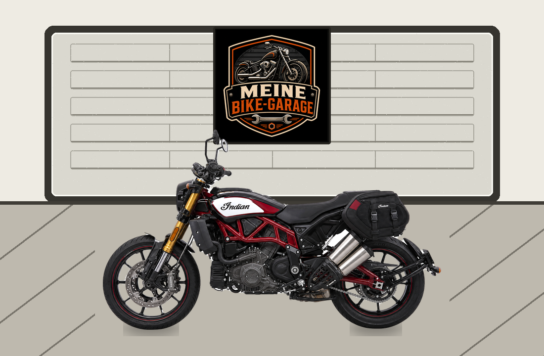 Motorradillustration für Indian FTR 1200 S