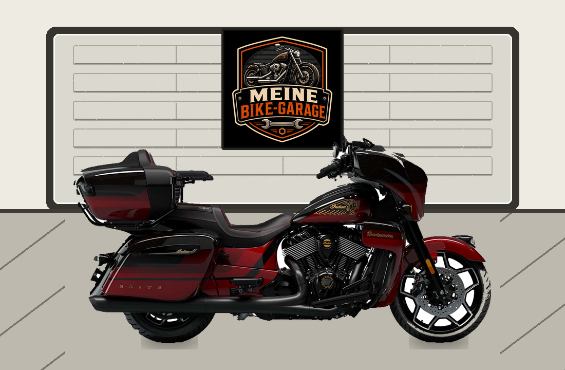 Motorradillustration für Indian Roadmaster Elite