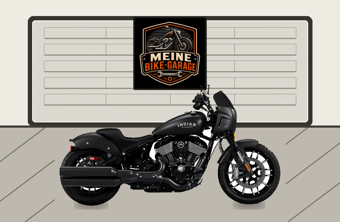 Motorradillustration für Indian Sport Chief