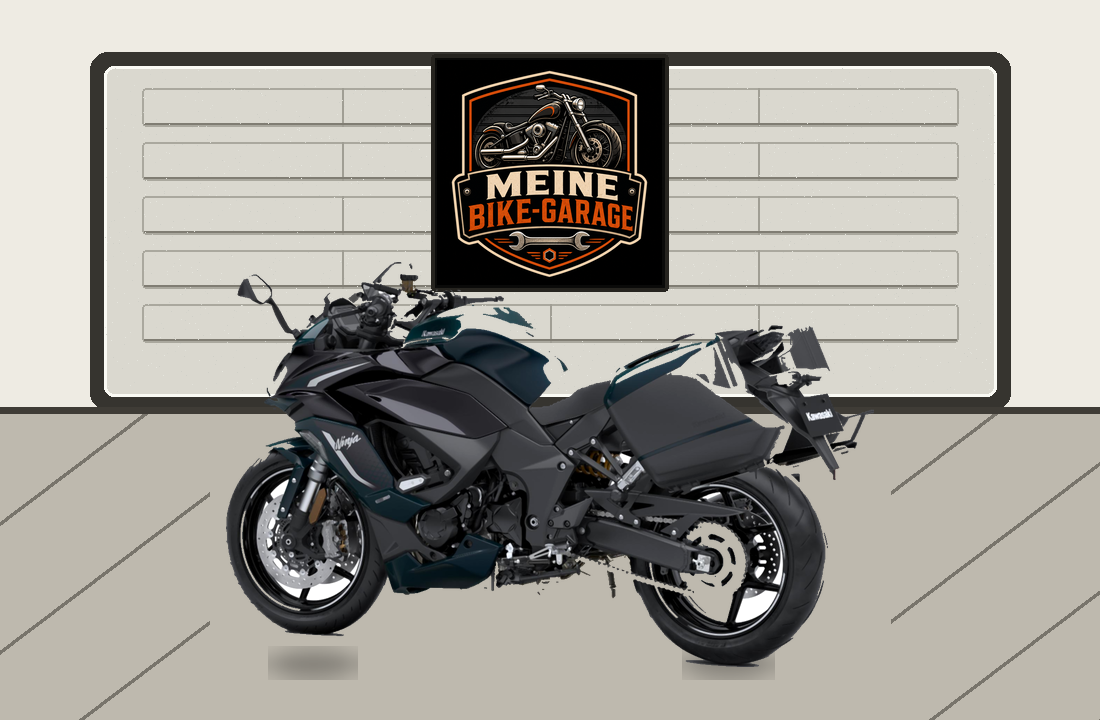 Motorradillustration für Kawasaki Ninja 1100SX SE