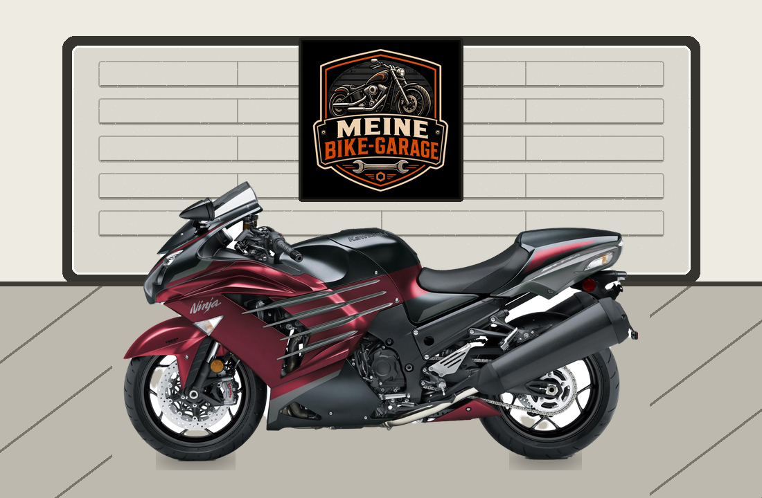 Motorradillustration für Kawasaki Ninja ZX-14R