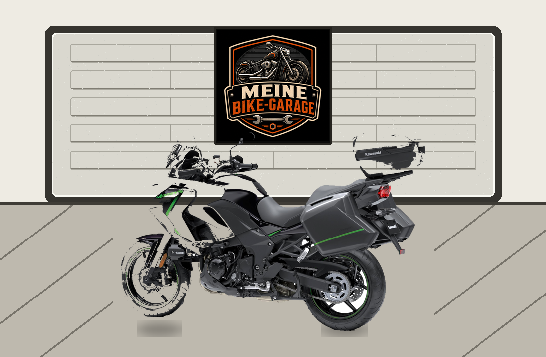Motorradillustration für Kawasaki Versys 1100 SE