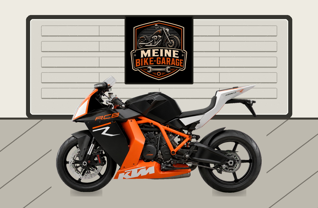 Motorradillustration für KTM 1190 RC8 R