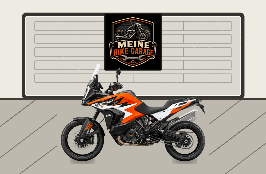Motorradillustration für KTM 1390 Super Adventure S EVO