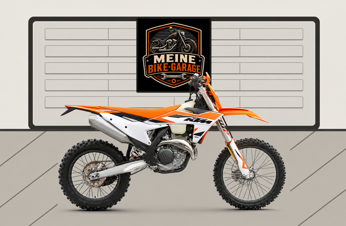 Motorradillustration für KTM 250 EXC-F