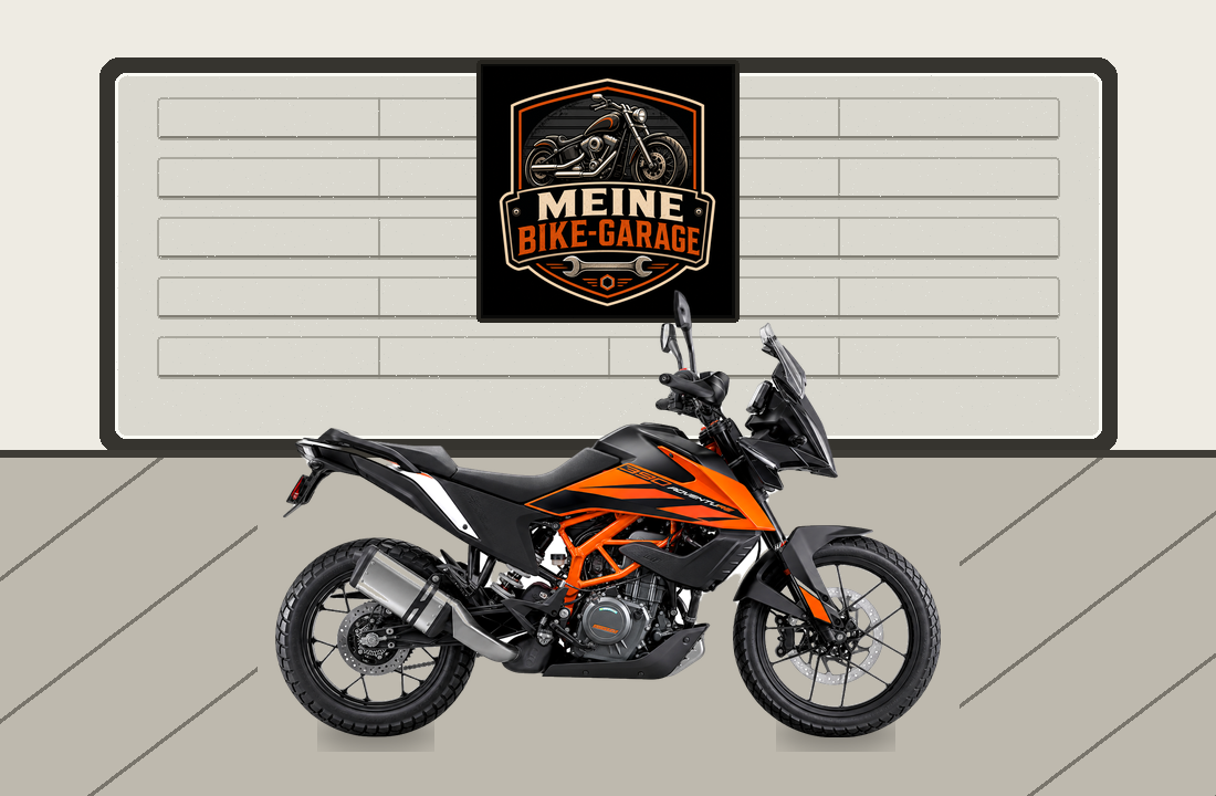 Motorradillustration für KTM 390 Adventure
