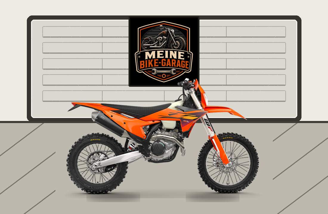 Motorradillustration für KTM 500 EXC-F