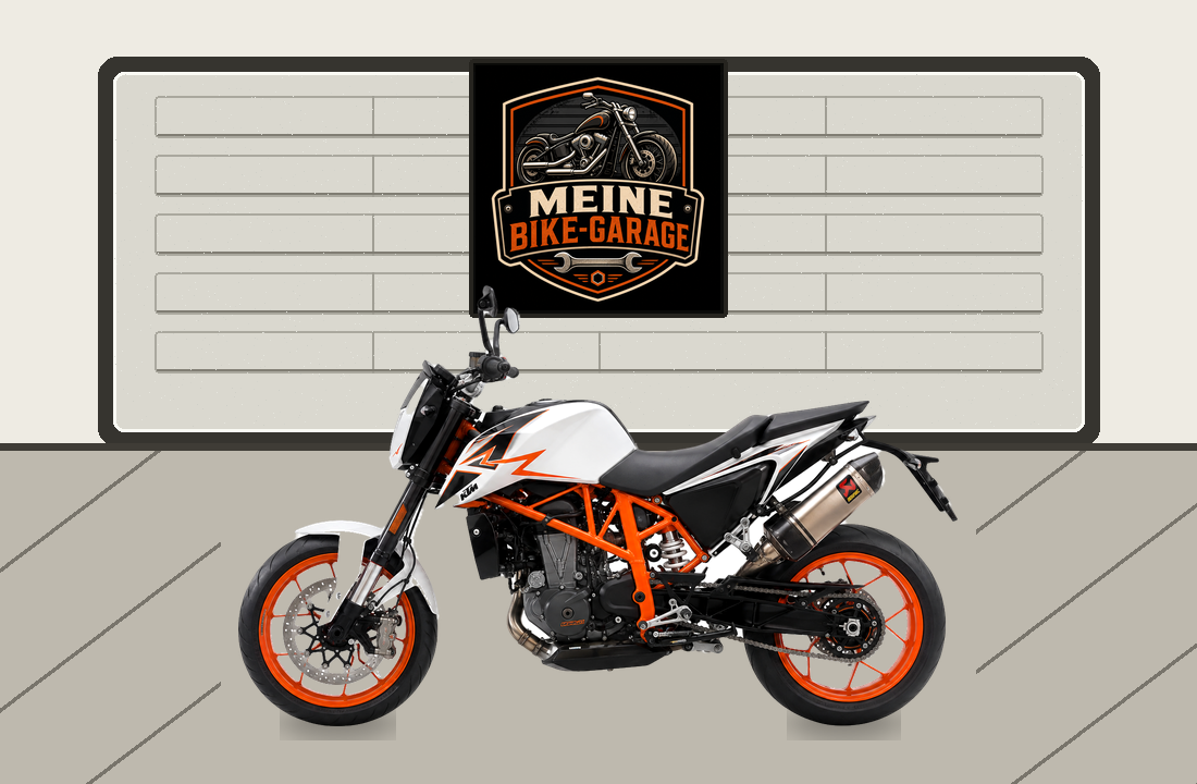 Motorradillustration für KTM 690 Duke R