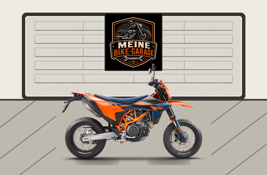 Motorradillustration für KTM 690 Enduro R