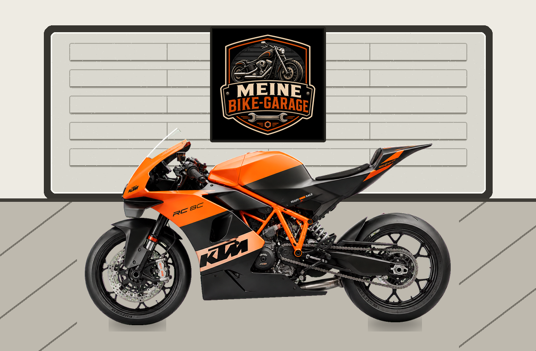 Motorradillustration für KTM RC 8C