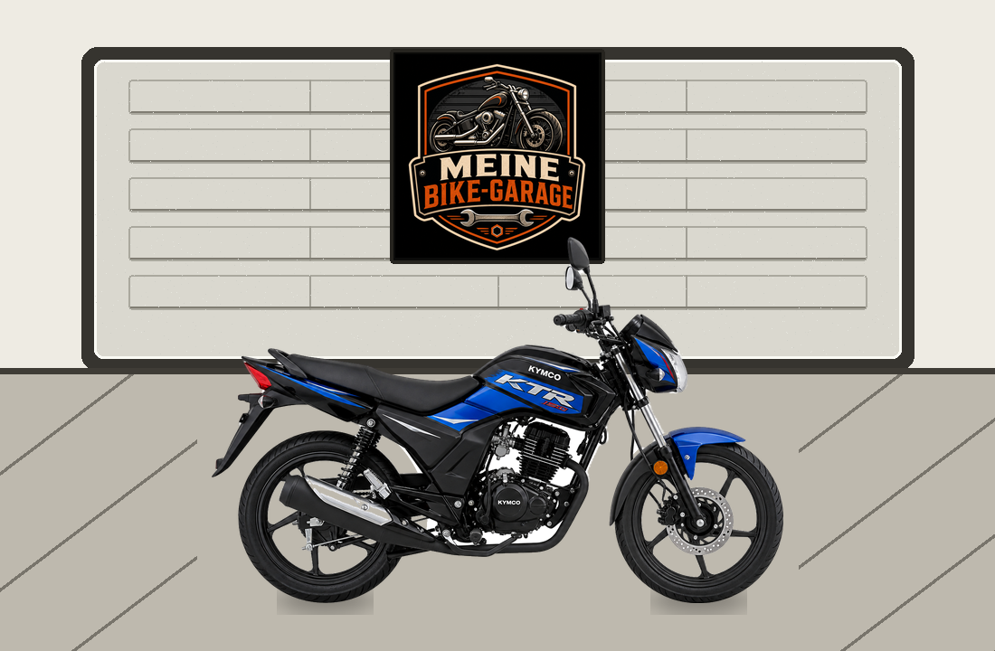 Motorradillustration für Kymco KTR 150
