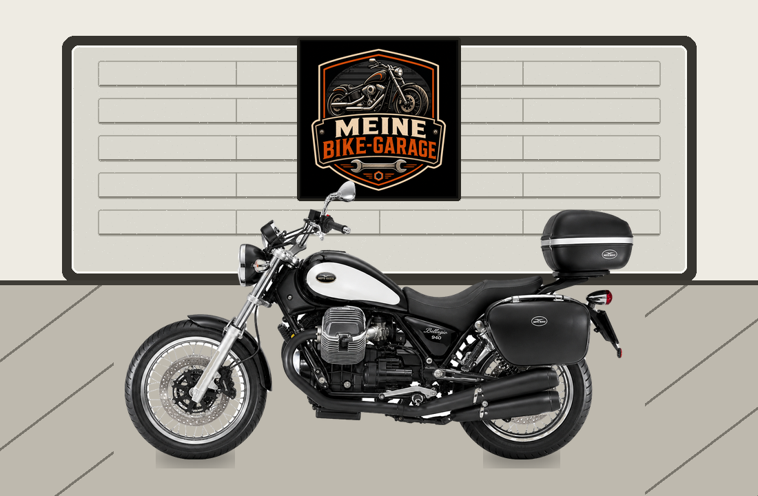 Motorradillustration für Moto Guzzi Bellagio 940